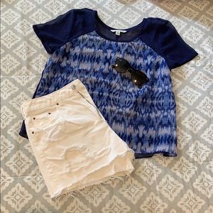 Tribal print Sheer top from American Eagle